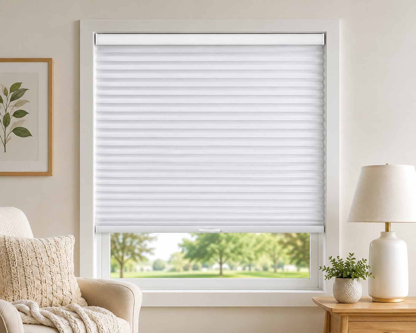 Drill-Free Multifunctional Adjustable Blinds